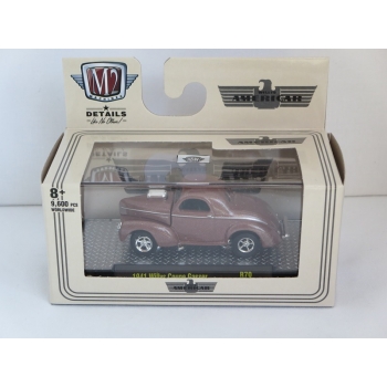 M2 Machines 1:64 Willys Coupe Gasser 1941 brown